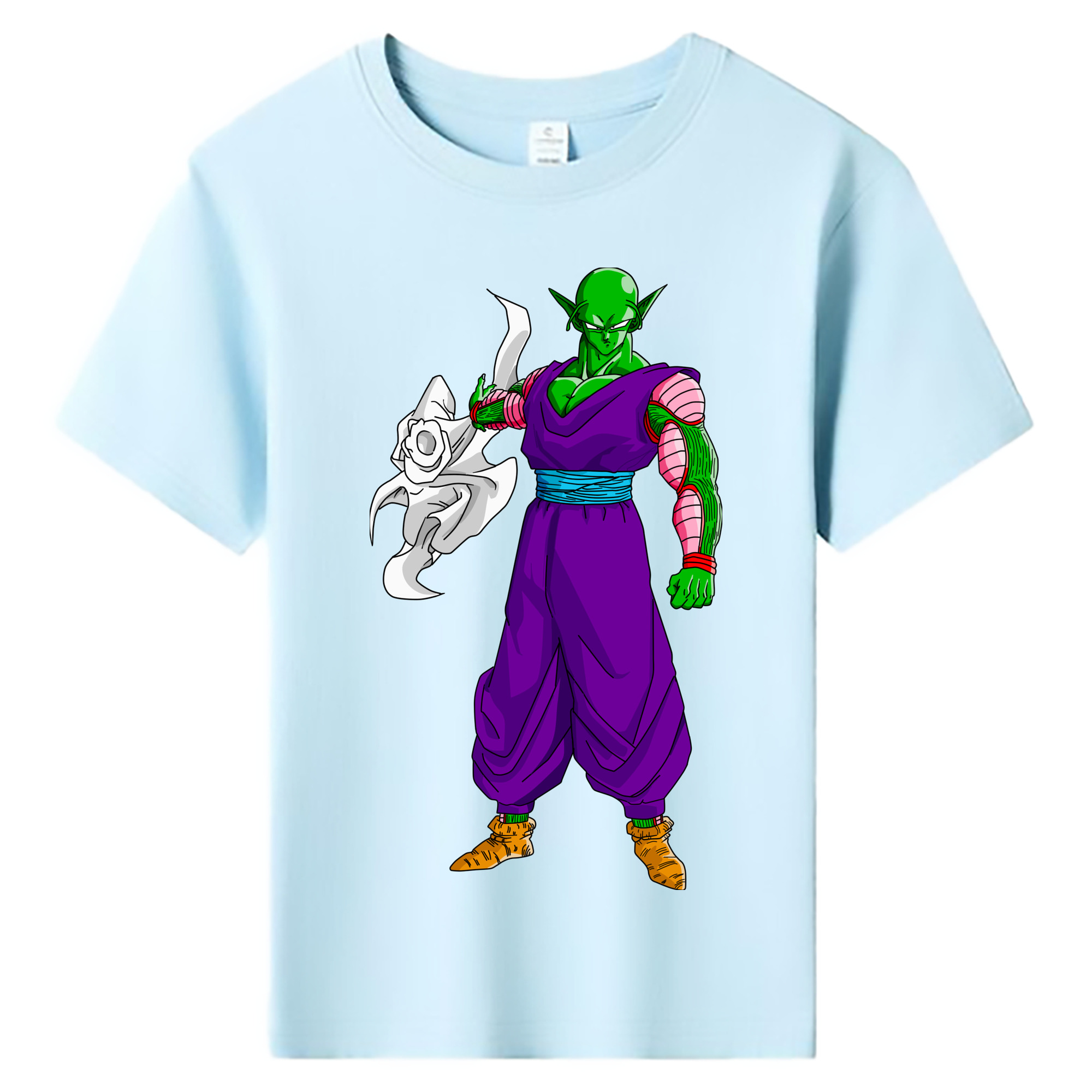 （画像用） ドラゴンボール ピッコロ DRAGON BALL Piccolo 綿100％キッズTシャツ（フロントプリント）